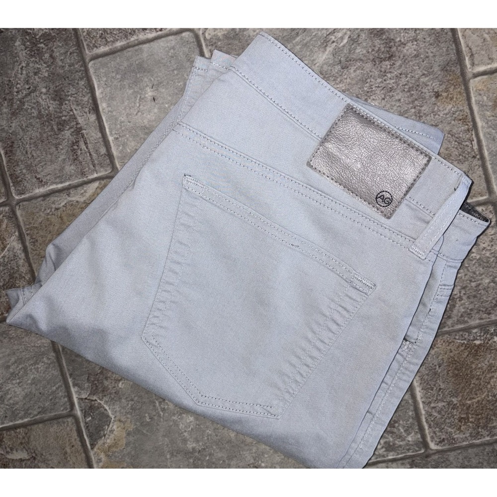 AG Adriano Goldschmied Jeans Mens 35x34 Gray Everett Slim Straight